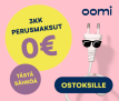 Oomi Sähkösopimus 3kk perusmaksuitta ja sittenkin vain 3,80e/kk + sähkönkulutus